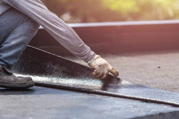Professional Waterproofing technician working in Union Bridge, MD